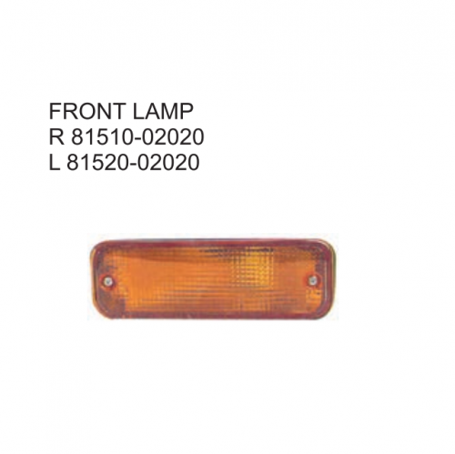 Toyota Corolla Sedan Wagon 1988-1992 Front lamp