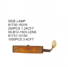 Toyota Land Cruiser FJ100 2001 Side lamp 81730-19316 00-812-1503 81731-12150