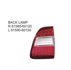 Toyota Land Cruiser FJ100 2005 Tail lamp 81580-60120 81590-60150