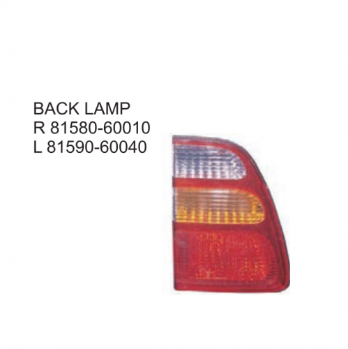 Toyota Land Cruiser FJ100 2005 1998 Tail lamp 81580-60010 81590-60040