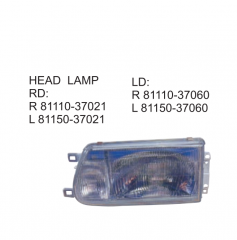 Toyota Dyna DY1.75 1985-1986 Head lamp 81110-37021 81150-37021 81110-37060 81150-37060