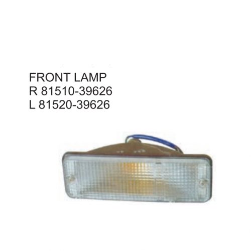 Toyota Camry USA Type 1987-1991 Front lamp 81510-39626 81520-39626