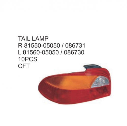 Toyota AVENSIS 1998-2002 Tail lamp 81550-05050 81560-05050